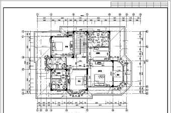 三层独栋别墅建筑设计图纸