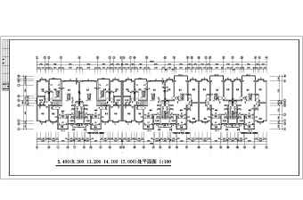 某六层砖混结构住宅楼建施图