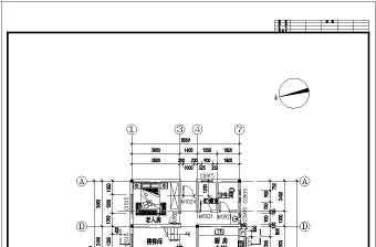 282平米别墅建筑设计施工图