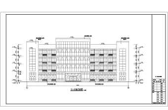 某多层办公楼cad施工设计图