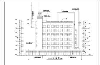 宾馆商住楼建筑施工设计CAD全套图