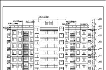 商业综合楼建筑设计CAD施工图