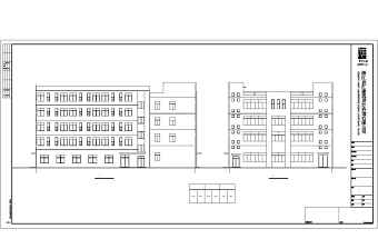 某宿舍楼cad施工图