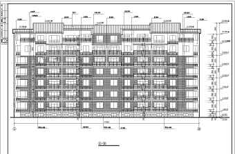 某商住楼全套建筑施工设计CAD图