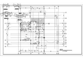 砖混结构住宅别墅cad结构设计施工图