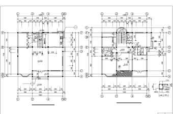 北欧风情别墅全套建筑设计图