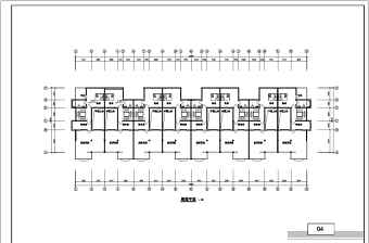 某地经典多层住宅楼建筑设计图