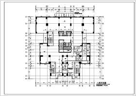 某地高层综合楼施工建筑CAD图纸