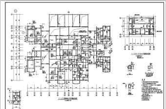 某医院结构设计CAD图纸