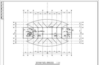 高层办公建筑方案设计全套CAD图纸