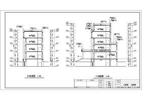 某地办公楼建筑施工CAD设计图纸