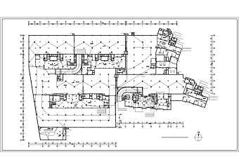 某小区高层地下室电气CAD施工图