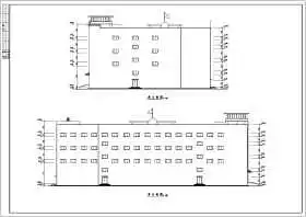 某小镇商场建筑设计施工图