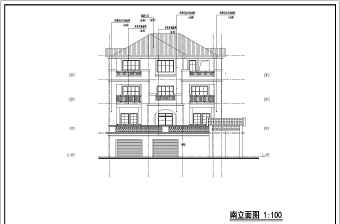 某私人小别墅设计建筑施工图