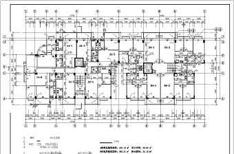 高层商住楼建筑设计施工图