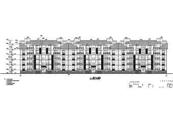 某多层住宅楼全套cad施工图