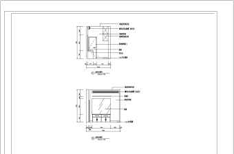 某学校报告厅装修设计CAD图