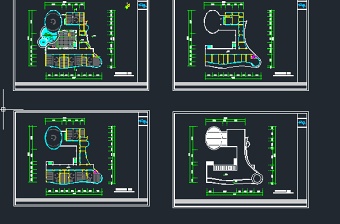 某地区裕泰幼儿园建筑设计CAD施工图