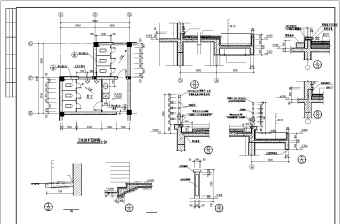 某公司食堂建筑设计施工图