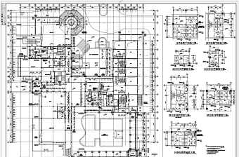 某欧式会所详细建筑设计施工图