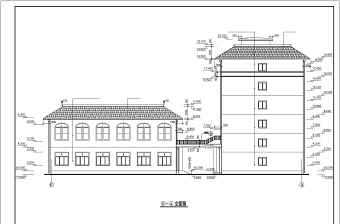 某校综合楼建筑施工图（共18张）