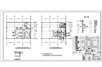 中型商场空调全套施工设计CAD方案图