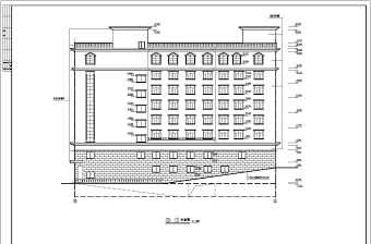 某综合楼建筑设计CAD全套施工图