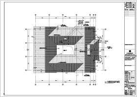 [武汉]两层古典风格框架结构综合性商业建筑施工图