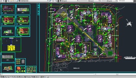 某地区快捷会所建筑设计CAD施工图
