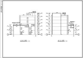 某地食堂综合楼建筑设计CAD施工图