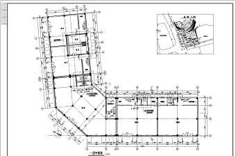 某框架结构商业综合楼设计全套建施图