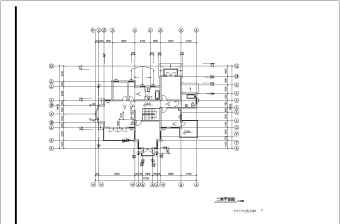 独栋经典别墅建筑设计图纸