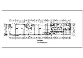 带植草屋面大型综合楼建筑设计CAD施工图纸