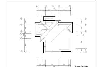 三层豪华别墅建筑设计图纸