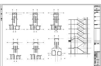 某地超高层框剪结构尖顶式住宅楼建筑设计cad施工图