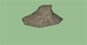 园林景观石头岩石skp模型