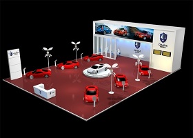 汽车展览模型