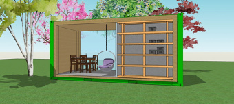 室内设计咖啡屋su模型