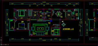 原创室内装修电路CAD施工图纸设计下载-版权可商用