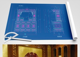 原创佛龛神台柜CAD图纸-版权可商用