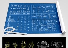 原创水利系统CAD图纸集合之二-版权可商用