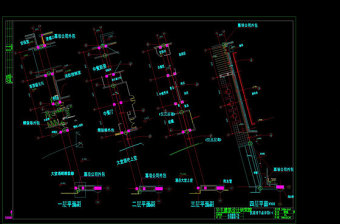 公园建筑详图景观cad细部详图