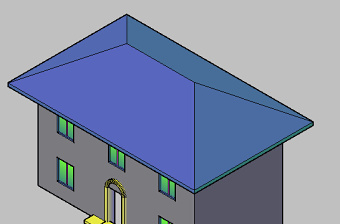 宿舍楼三维CAD模型