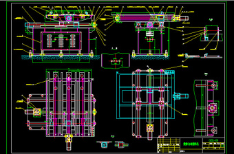 数控自动送料机CAD图纸