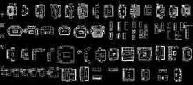 AutoCAD沙发图库下载