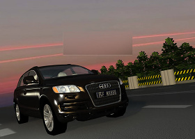 Audi奥迪Q7汽车模型3Dmax