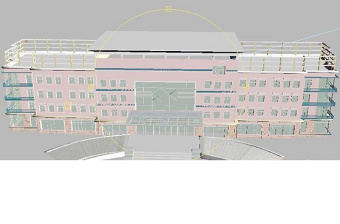 学校教学楼3DMAX模型源文件