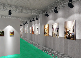 毕业设计展览厅效果图3Dmax模型