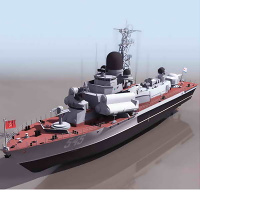战舰、军舰3dmax模型11