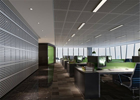 企业办公大厅3DMAX模型